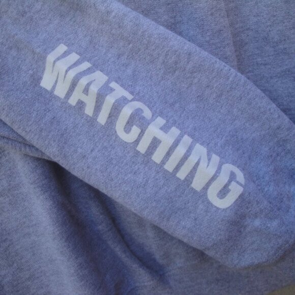 Liza Koshy Sweatshirt XL Gray with white graphic letters-I am Watching Content - Picture 4 of 5